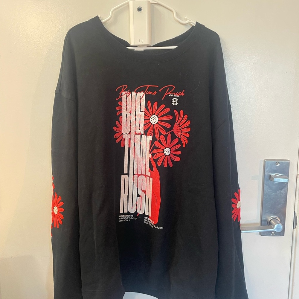 Big Time Rush Graphic Sweatshirt from the 2021 Tour